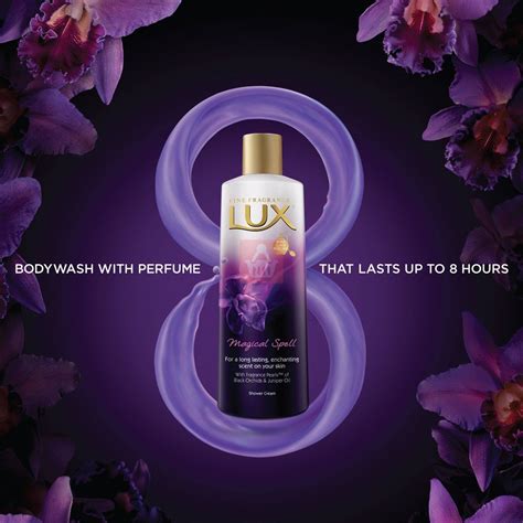 Embrace your inner enchantress with Lux bewitching spell body wash